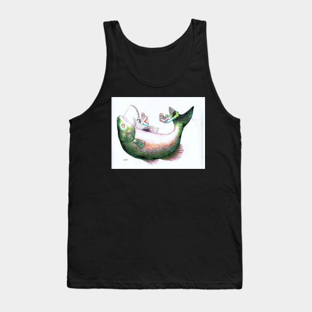 Catch Of The Day Tank Top by ArtMagician